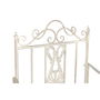Chaise de jardin DKD Home Decor Blanc Métal 63,5 x 52 x 98 cm