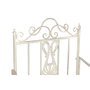 Chaise de jardin DKD Home Decor Blanc Métal 63,5 x 52 x 98 cm