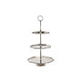 Centre de Table DKD Home Decor Argenté Aluminium 28 x 28 x 47 cm