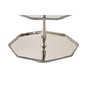 Centre de Table DKD Home Decor Argenté Aluminium 28 x 28 x 47 cm