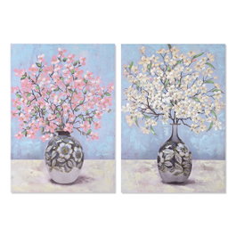 DKD Home Decor Toile Bois MDF 70 x 3 x 100 cm