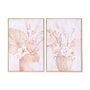 DKD Home Decor Toile Scandinave Vase Beige