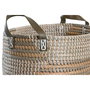 Set de basket DKD Home Decor Marron Naturel Polyuréthane Herbier marin Tropical 45 x 35 x 18 cm 45 x 34 x 27 cm 2 Pièces