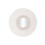 Miroir mural DKD Home Decor Blanc Naturel Indien Décapé 120 x 2,5 x 120 cm
