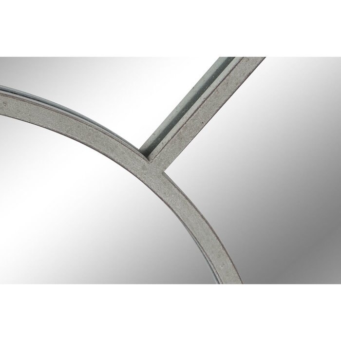 Miroir mural DKD Home Decor Blanc Gris Vintage Fenêtre 122 x 2,5 x 62 cm