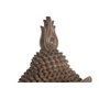 DKD Home Decor Figurine Décorative Buda Oriental Marron