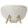 Chaise DKD Home Decor Or Beige Doré 63 x 57 x 73 cm