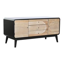 Meubles de télévision DKD Home Decor 120 x 50 x 58 cm Noir Bois