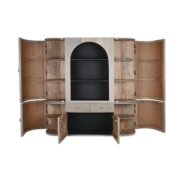 DKD Home Decor Présentoir en Verre 177 x 40 x 180 cm DKD Home Decor Présentoir en Verre 177 x 40 x 180 cm
