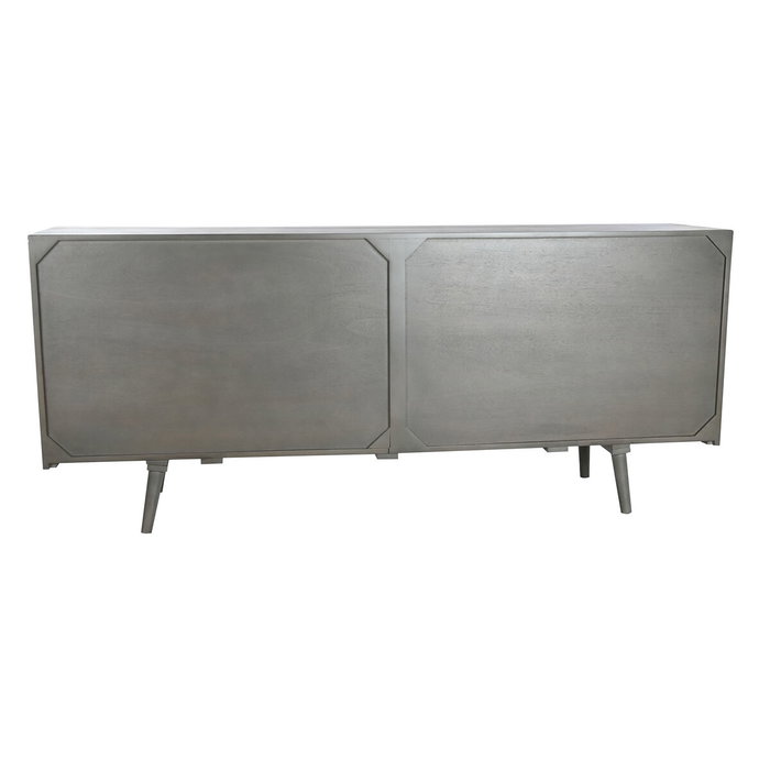 Buffet DKD Home Decor Gris foncé Bois 177 x 38 x 75 cm Buffet DKD Home Decor Gris foncé Bois 177 x 38 x 75 cm