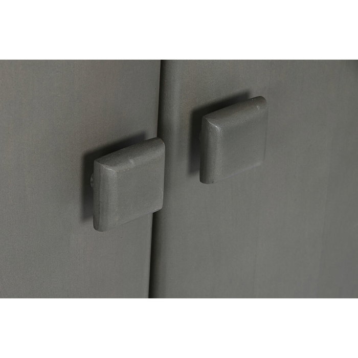 Buffet DKD Home Decor Gris foncé Bois 177 x 38 x 75 cm Buffet DKD Home Decor Gris foncé Bois 177 x 38 x 75 cm