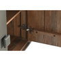 Buffet DKD Home Decor Gris foncé Bois 177 x 38 x 75 cm