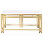 Table Basse DKD Home Decor Métal Aluminium Marbre 80 x 40 x 40 cm