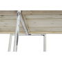 Étagère DKD Home Decor Blanc Naturel Métal Sapin Bois d'épicéa 40 % Métal 190 x 40 x 200 cm