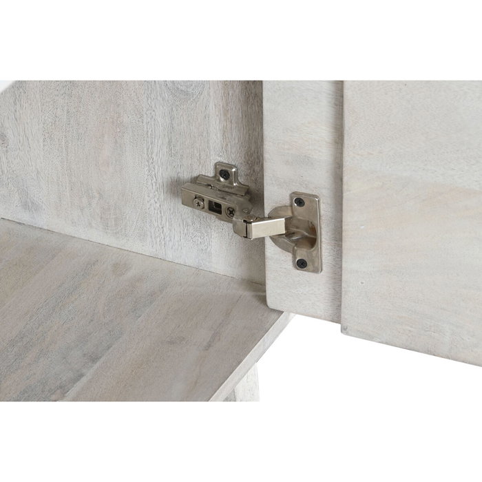 Étagère DKD Home Decor Blanc Bois de manguier 116 x 40 x 160 cm (1) Étagère DKD Home Decor Blanc Bois de manguier 116 x 40 x 160 cm (1)