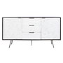Buffet DKD Home Decor Blanc Brun foncé Bois de manguier 150 x 43 x 80 cm