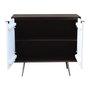 Buffet DKD Home Decor Blanc Marron Métal Bois de manguier 90 x 43 x 80 cm 90 x 43 x 82 cm