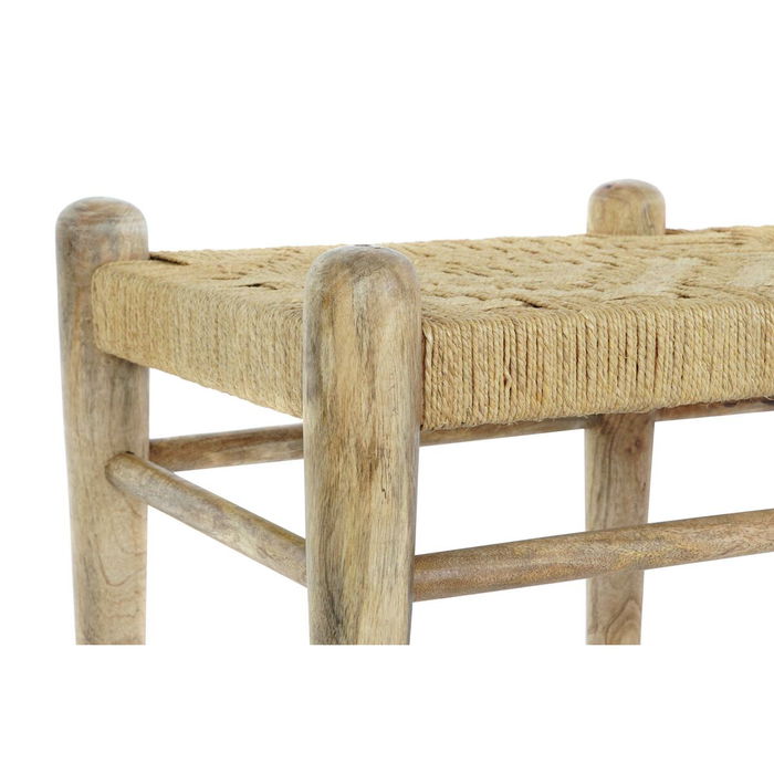 Banquette DKD Home Decor 102 x 47 x 41 cm Rotin Bois de manguier