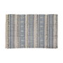 Tapis DKD Home Decor 180 x 120 x 2 cm Bleu Coton Blanc Boho