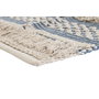 Tapis DKD Home Decor 230 x 160 x 2 cm Bleu Coton Blanc Boho
