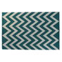 Tapis DKD Home Decor 160 x 230 x 2 cm Polyester Zigzag Bicolore