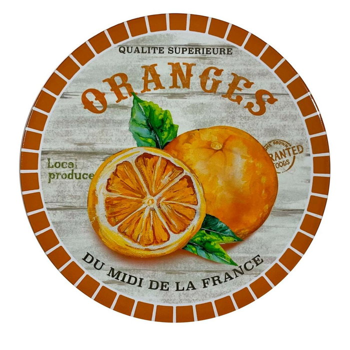 Dessous de plat Versa Orange Céramique (20 x 20 cm) Dessous de plat Versa Orange Céramique (20 x 20 cm)