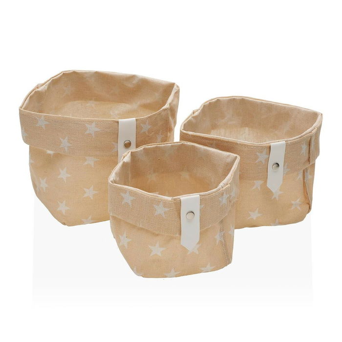 Jeu de Caisses de Rangement Empilables Versa Stars 10 x 10 x 10 cm 14 x 14 x 14 cm 12 x 12 x 12 cm Jeu de Caisses de Rangement Empilables Versa Stars 10 x 10 x 10 cm 14 x 14 x 14 cm 12 x 12 x 12 cm