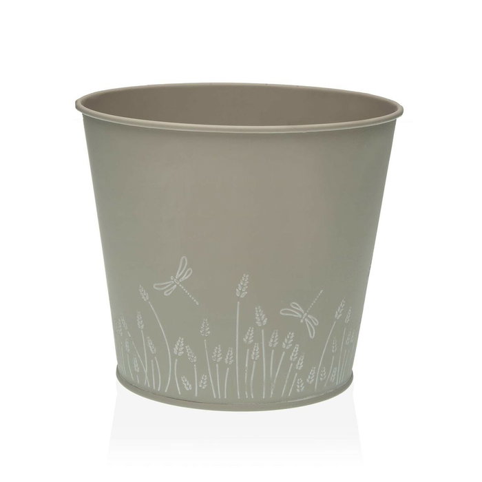 Pot Versa Zink Gris Métal (16 cm) Pot Versa Zink Gris Métal (16 cm)