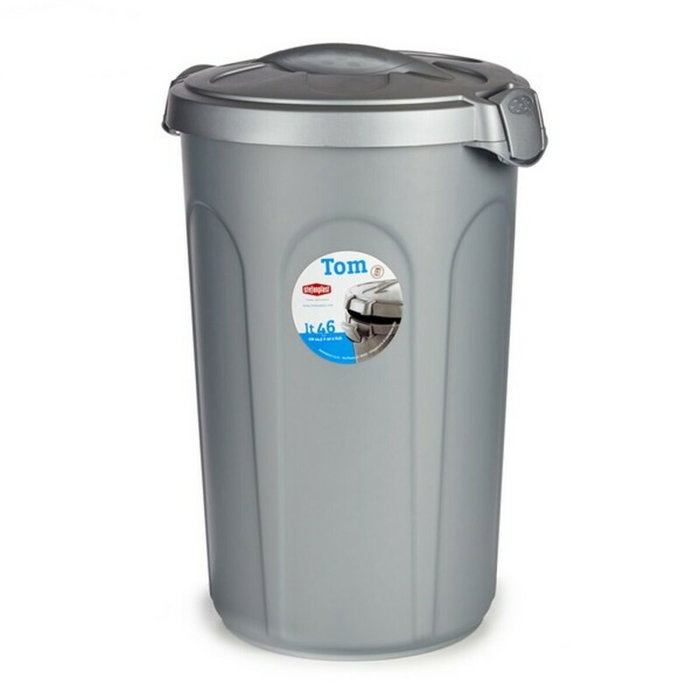 Kerbl Conteneur à aliments Tom 46L Gris