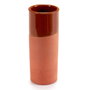 LA DEHESA Verre Tube en Terre Cuite 330ml, Miel, Lot de 12