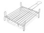 La Dehesa Grille Double Zinc 30x30 cm avec Pieds et Poignée (Set de 5)