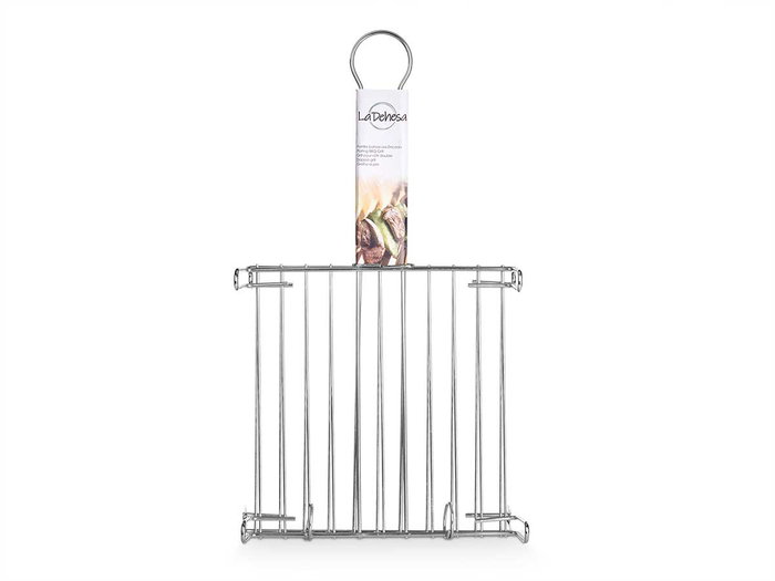 La Dehesa Grille Double Zinc 30x30 cm avec Pieds et Poignée (Set de 5) La Dehesa Grille Double Zinc 30x30 cm avec Pieds et Poignée (Set de 5)
