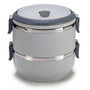 KINVARA Boîte à pain double 1500 ml - Assortiment de 3 couleurs