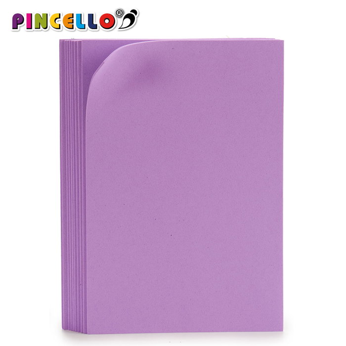 Pincello Lot de 10 feuilles de mousse EVA violet 45x65 cm (Set de 12) Pincello Lot de 10 feuilles de mousse EVA violet 45x65 cm (Set de 12)