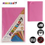 Pincello Jeu de 10 Feuilles Gommettes Eva Rose 20 x 30 cm (Set de 24)