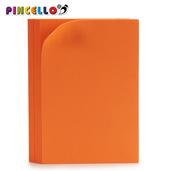 Pincello Lot de 10 Feuilles Mousse Eva Orange 20 x 30 cm (Set de 24) Pincello Lot de 10 Feuilles Mousse Eva Orange 20 x 30 cm (Set de 24)