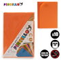 Pincello Lot de 10 Feuilles Mousse Eva Orange 20 x 30 cm (Set de 24)