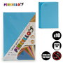 Pincello Lot de 10 Feuilles Mousse EVA Bleu 20x30 cm (Set de 24)