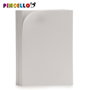 Pincello Lot de 10 feuilles de mousse EVA blanc 20x30 cm (Set de 24)