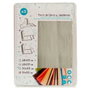 PINCELLO Set de 36 couvertures autocollantes pour livres 31x53cm