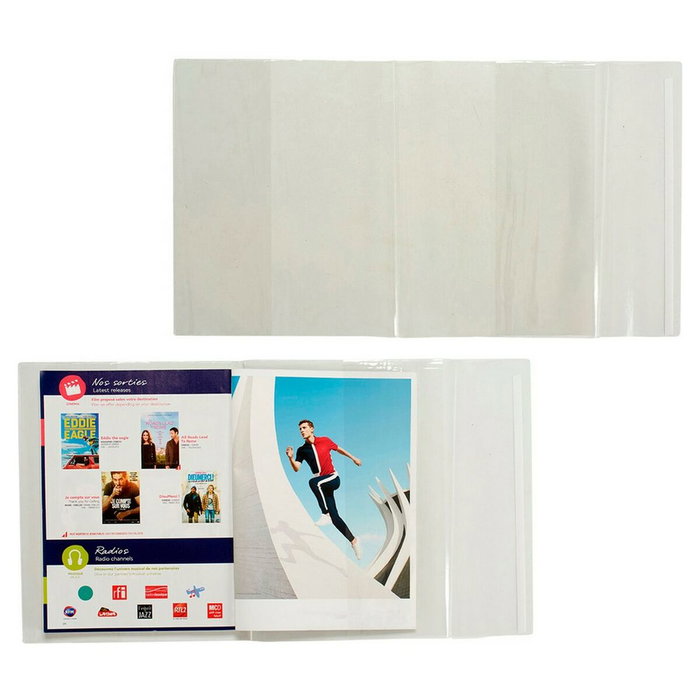 PINCELLO Set de 36 couvertures autocollantes pour livres 31x53cm