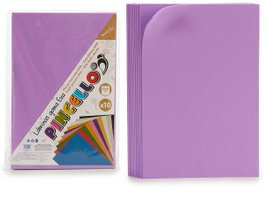 PINCELLO Jeu de 10 feuilles de mousse EVA violette 20x30 cm