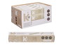 Arte Regal Tendedero extensible 18 mètres 5 cordes blanc plastique et nylon 34,5x6,5x6 cm ouvert 360 cm (Set de 12)