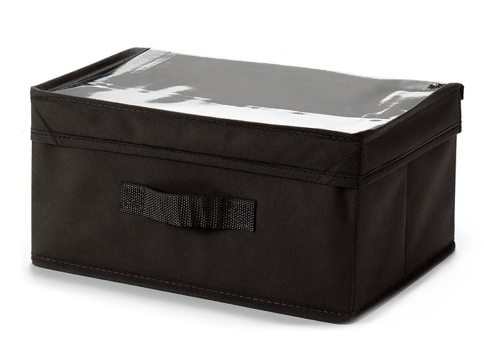 KIPIT Boîte de rangement pliable TNT 32x19x15 cm, lot de 36, couleurs assorties
