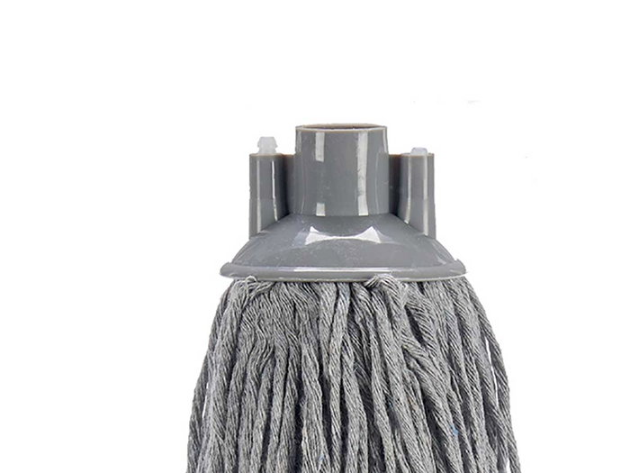 Arte Regal Fregona en Algodon 200 g Couleurs Gris et Bleu Assorties 8 x 28 x 8 cm (Set de 12)