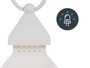 GIFTDECOR Lot de 15 Lanternes LED Style Bougie en Plastique, Blanc et Noir