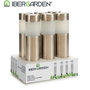 Ibergarden Balise Solaire Acier Haute 6x27x6cm (Set de 12)