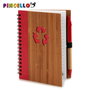 Pincello Carnet Bambou Recyclé avec Stylo 12x16 cm Assortis (Set de 24)