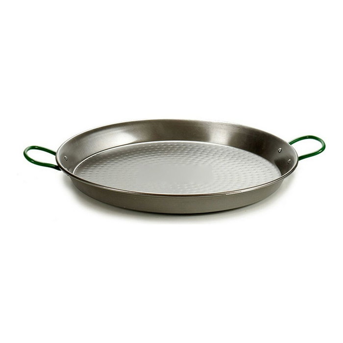 LA DEHESA Paellera en acier poli 80 cm - 40 rations