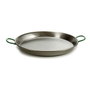 LA DEHESA Paellera en acier poli 80 cm - 40 rations